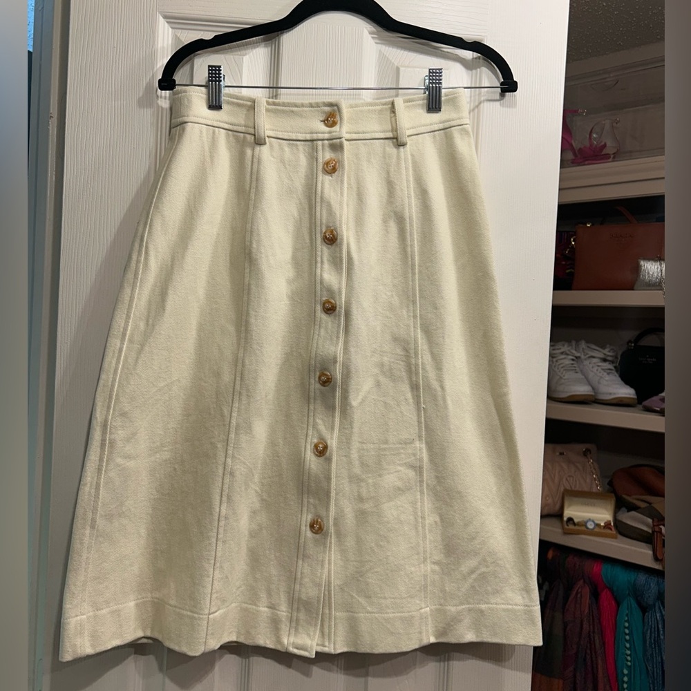 French NWT Size M Midi Skirt